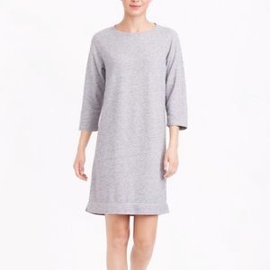 J. Crew Gray Long Sleeve Dress
